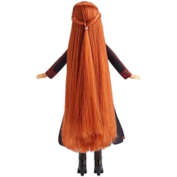 Anna Hair Play Doll - Plastic Red Hair Frozen 2 Ages 5+