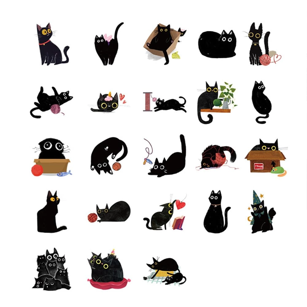 Cute Cat Sticker Book 46 pcs