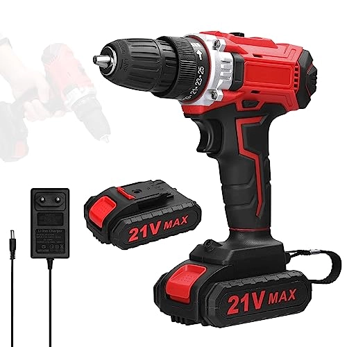 Multifuctional Electric Drill - 21V Brushless Motor