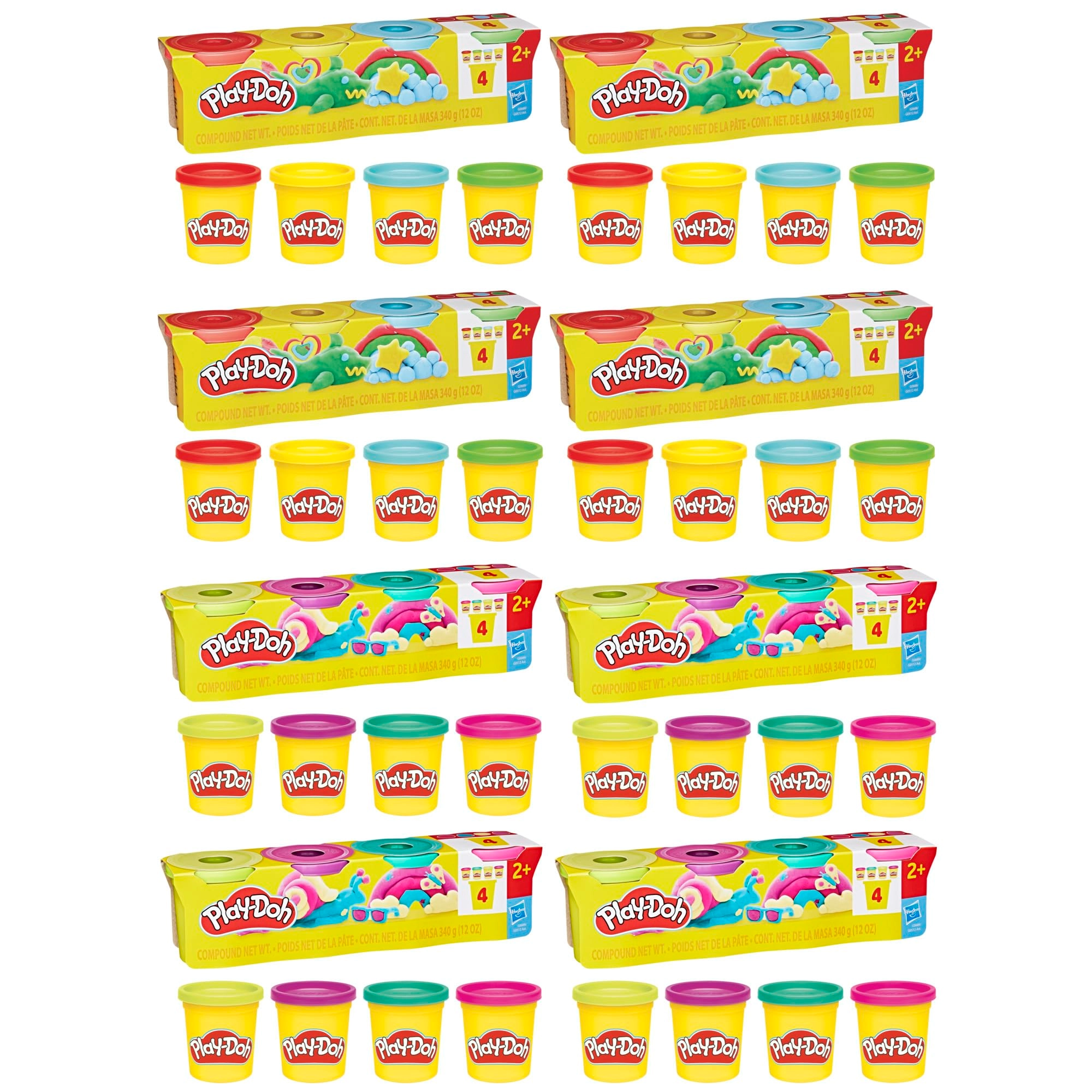 Hasbro CLASSIC 4 PACK BULK - Plastic 3.32Kg