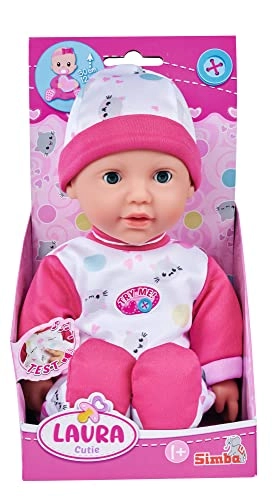 Laura Cutie Baby Doll - 30 cm 5 sounds Ages 12+