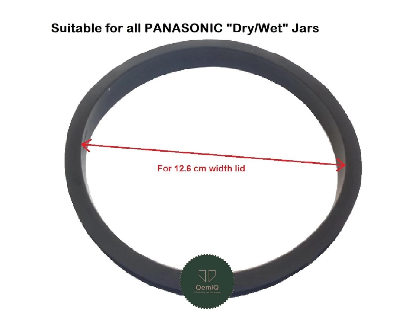 Jar gaskets - 2 Units Black 126cm