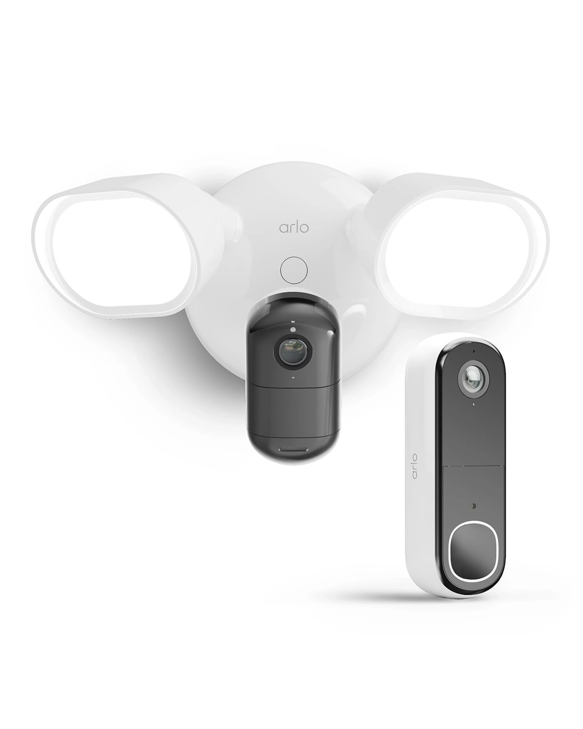 Arlo Floodlight 2K + Video Doorbell FHD