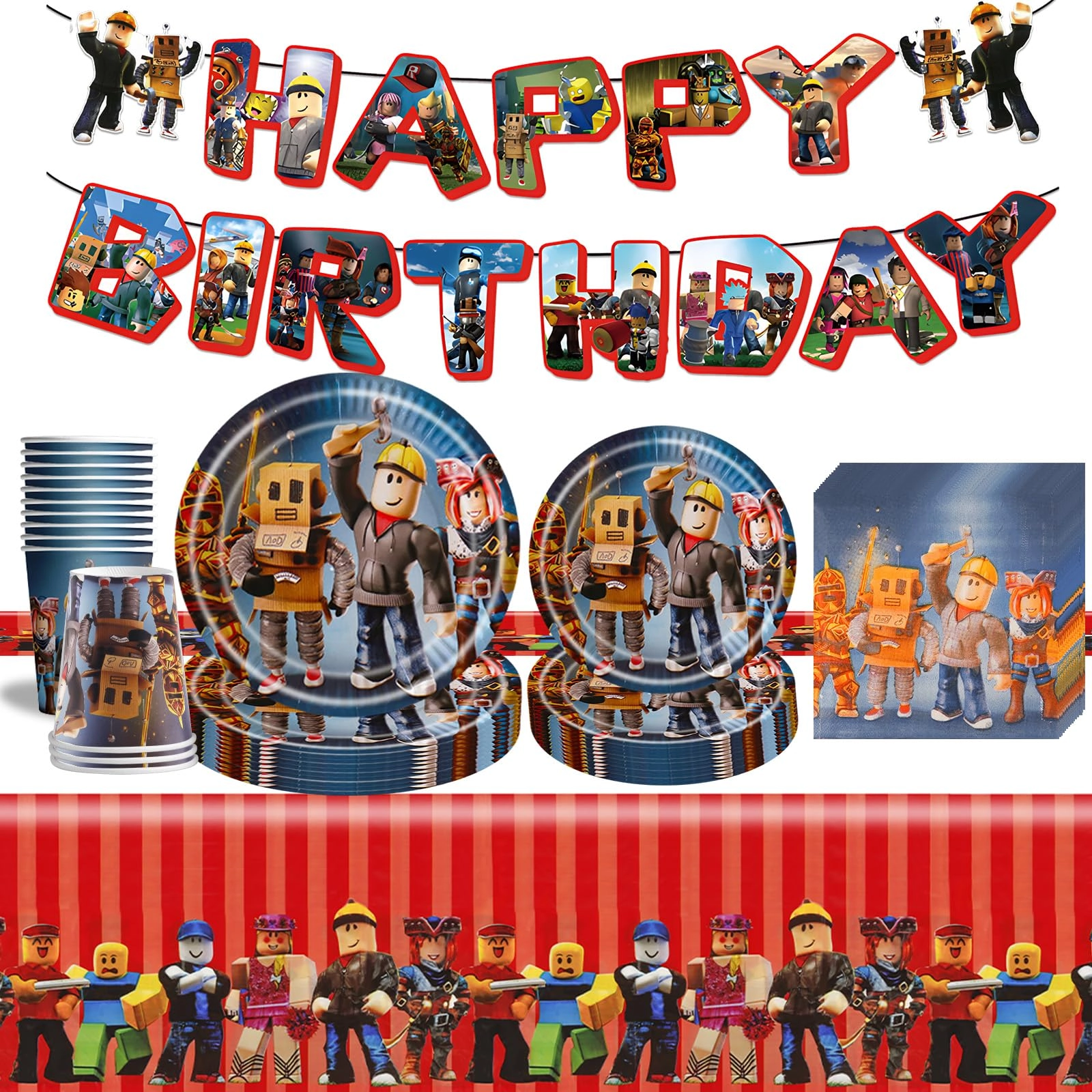 kitimi Party Tableware - 52.0 count Birthday