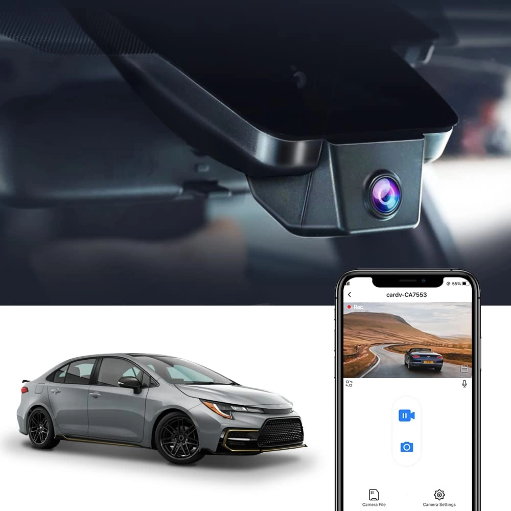 Dash Cam 2160P for Toyota Corolla 2020-2022