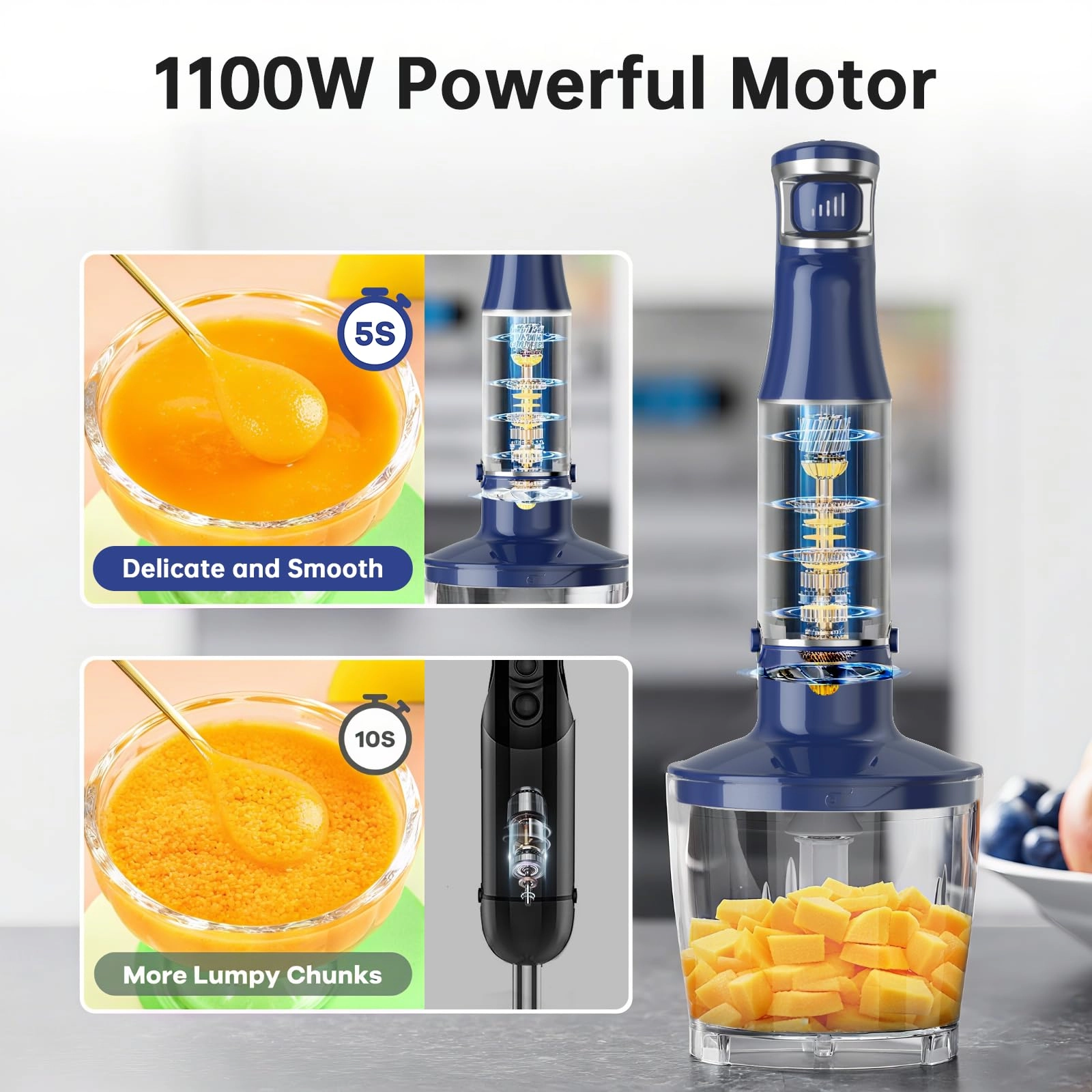 Immersion Blender - 1100W