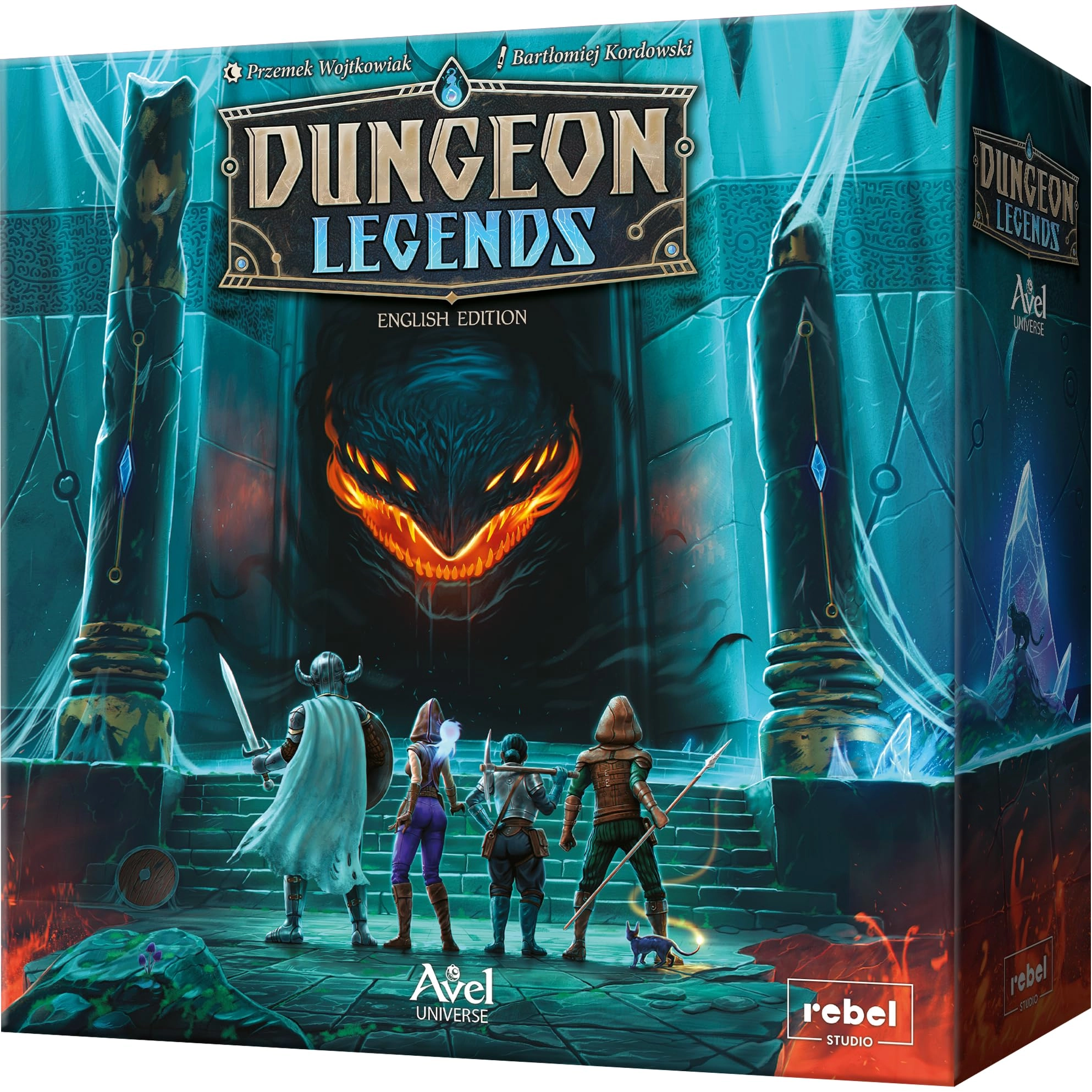 Asmodee Dungeon Legends - Card Game (French)