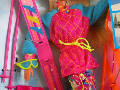 Barbie Winter Sport Doll - 11.5" Tall Skis Ages 3+