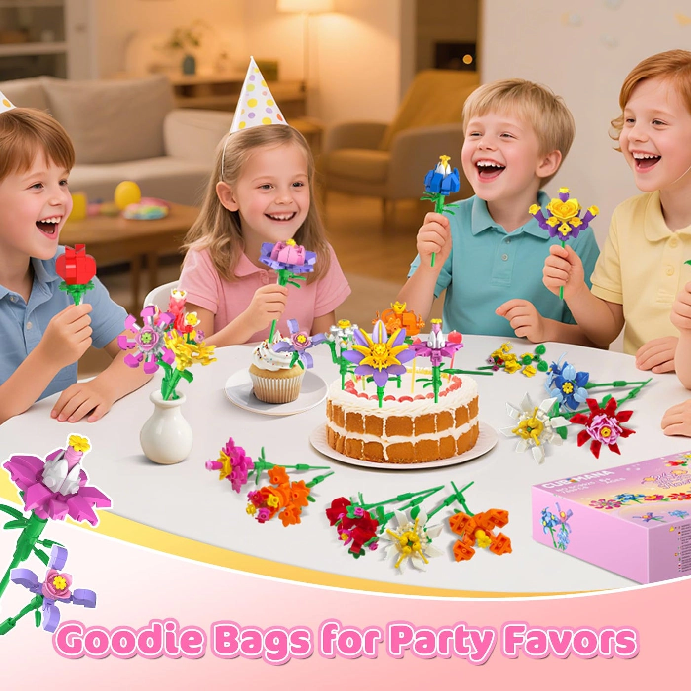 24 Pack Flowers - 789 pcs