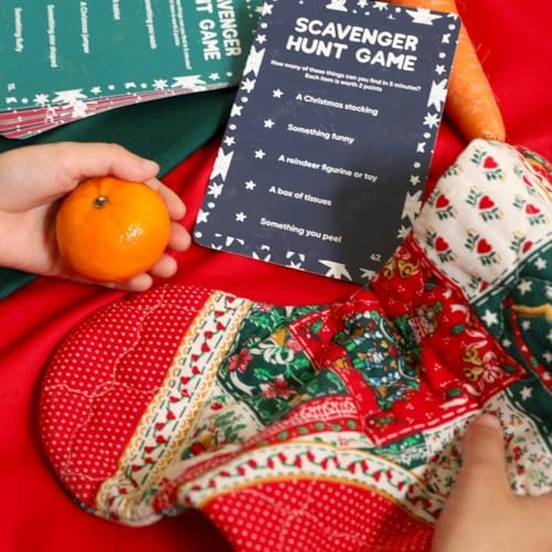 Scavenger Hunt Game Cards - 48 pieces English 3 years and up