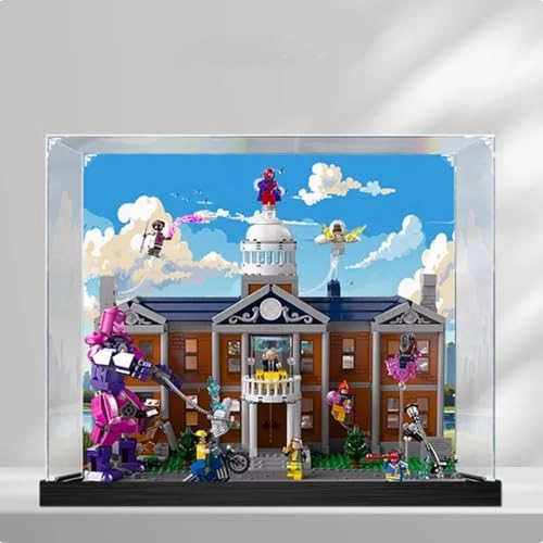 Acrylic Display Box for LEGO X-Men: X-Mansion 76294 - acrylic