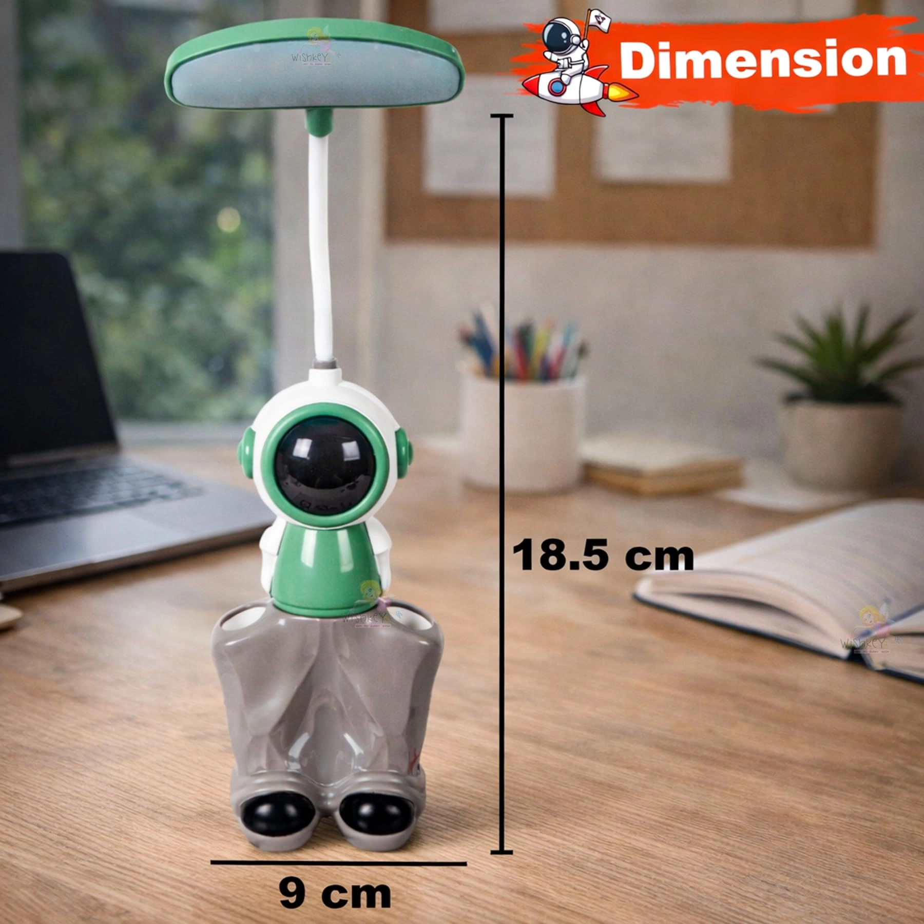 3-in-1 LED Desk Lamp - Astronaut Theme Rechargeable