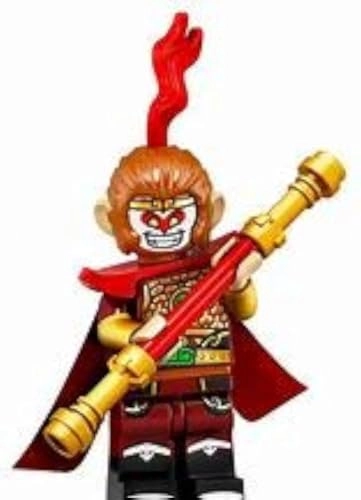 Minifigures Series 19 Monkey King (71025) - Yellow Plastic