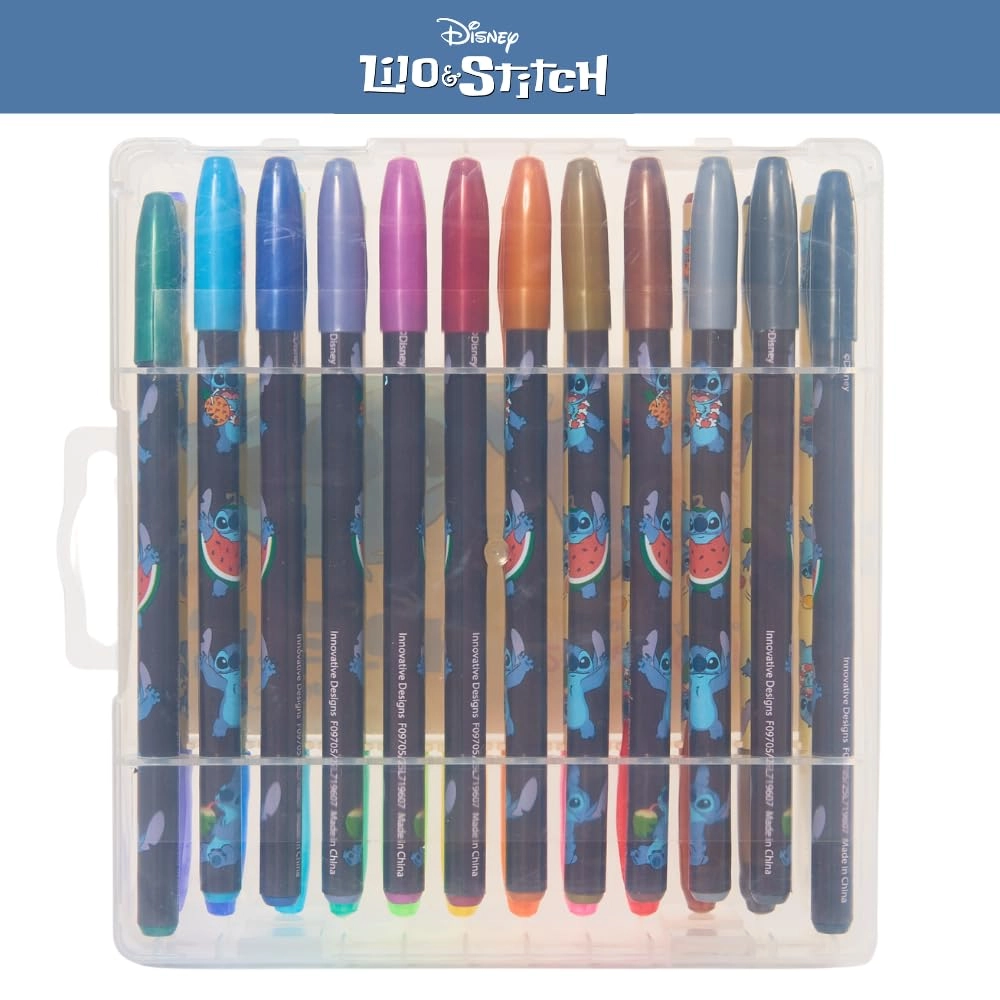 Lilo and Stitch Gel Pen Set - 24 Pack 0.5mm