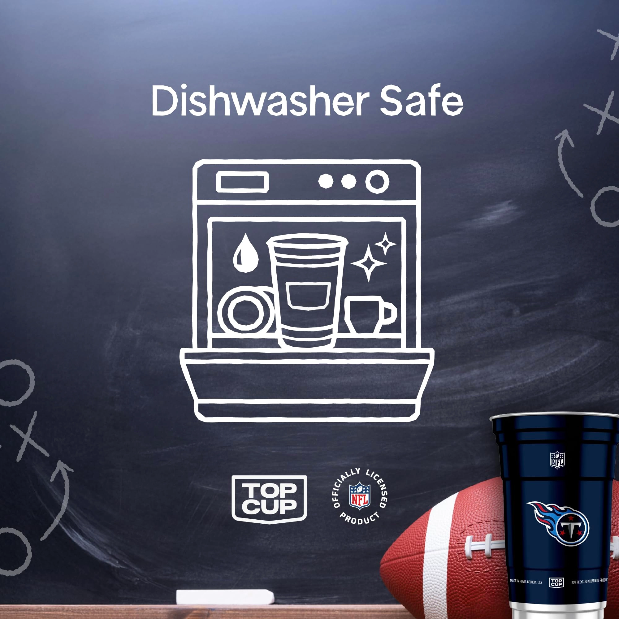 Tennessee Titans Reusable Cup - 20 pcs