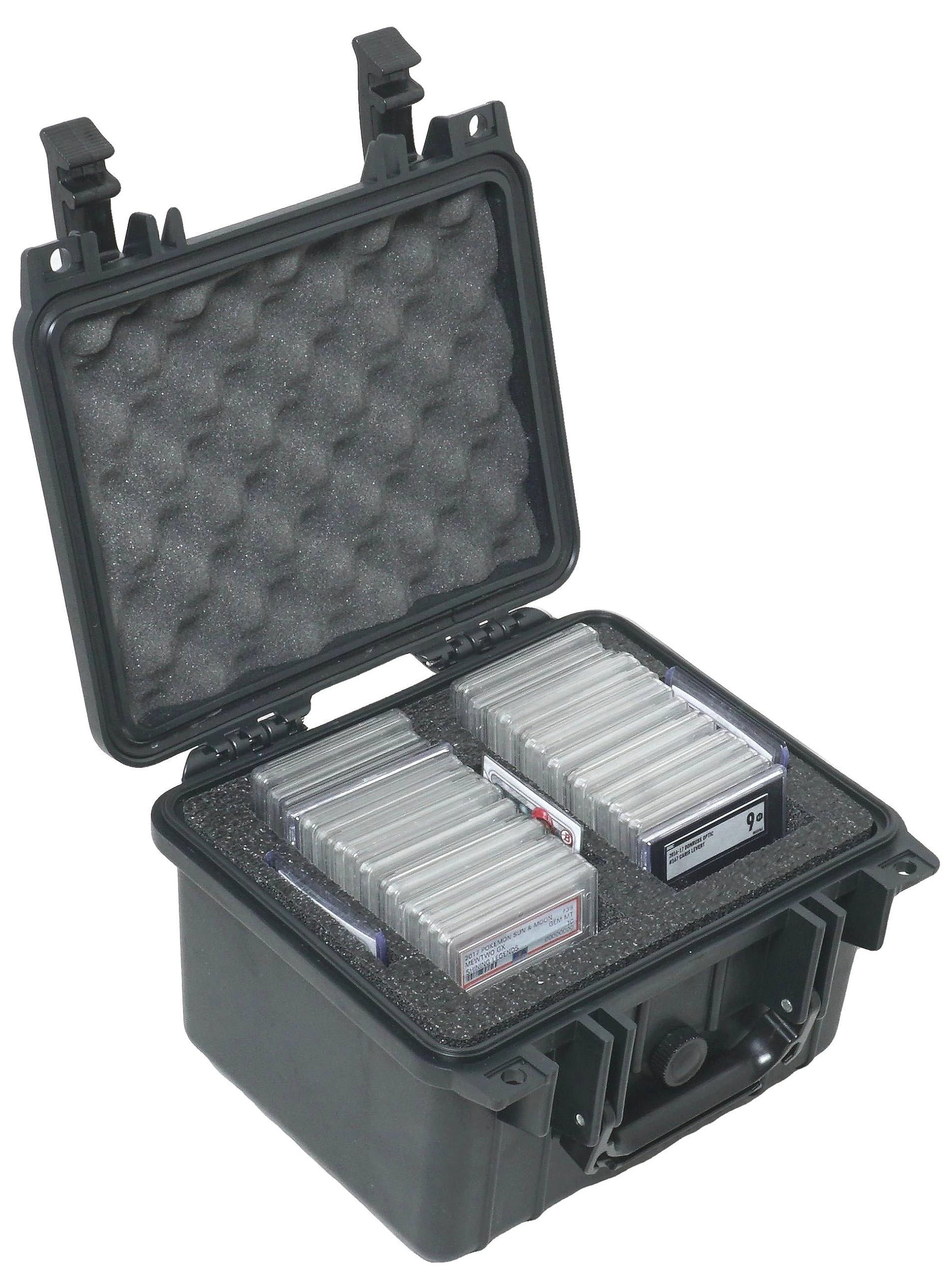 Case Club 53 Graded Card Slab Carrying Case - Black Waterproof