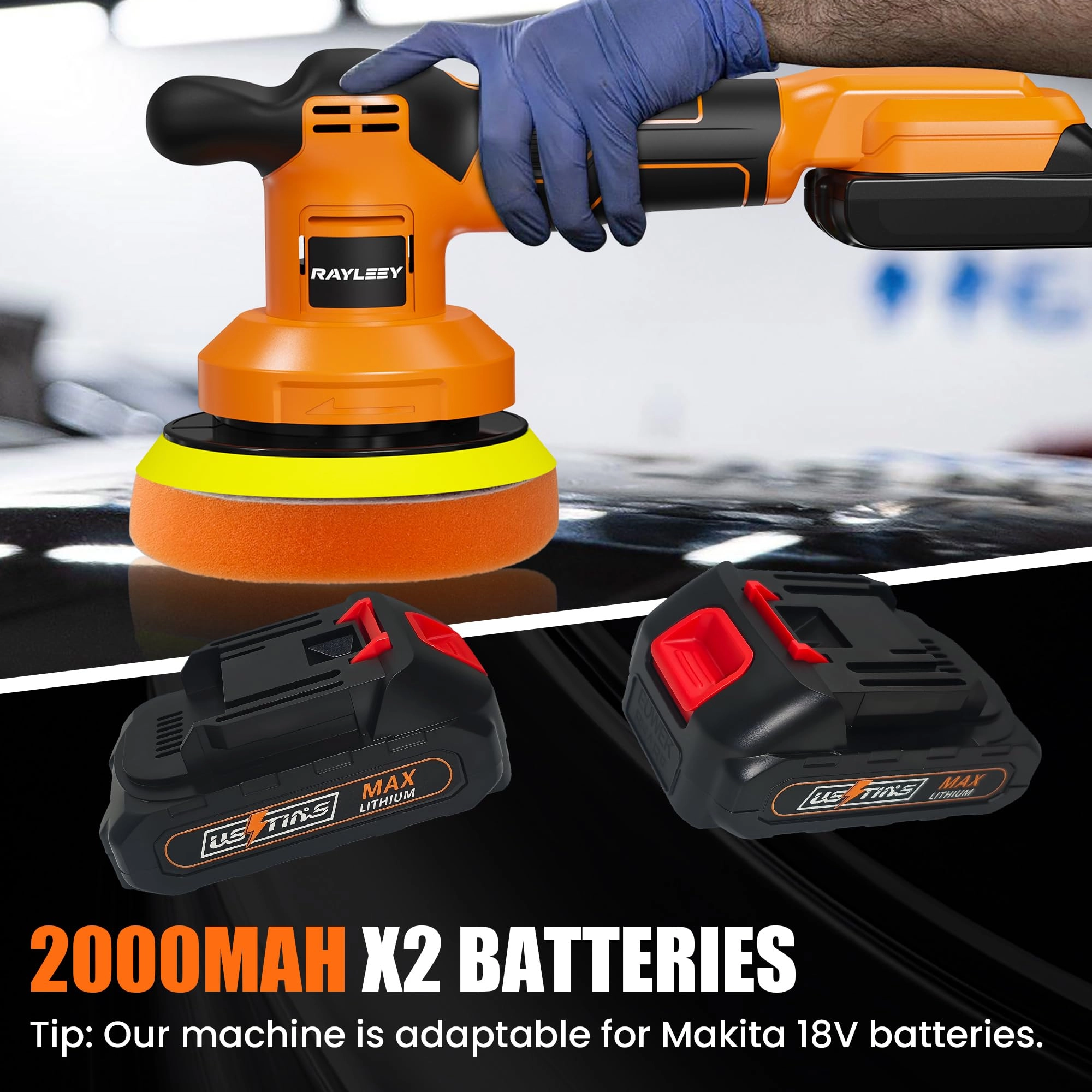 Car Polisher - 6 inch