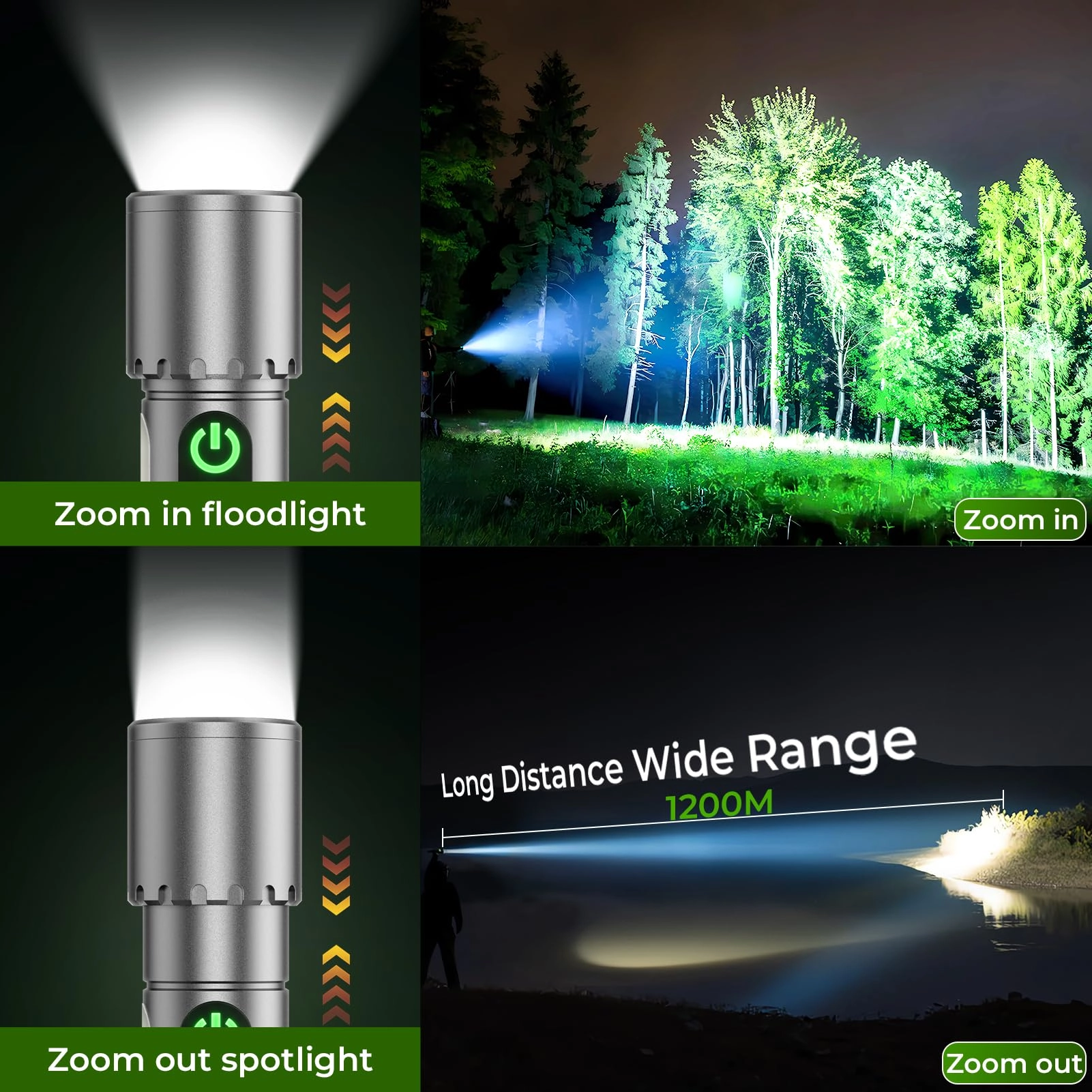 DY-SD-X725 - 2000lm 5000mAh Rechargeable