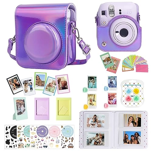 Camera Case + Mini Picture Album + Colorful Mini Frames + Color Filter + DIY Stickers + Funny Border Sticker + Refrigerator Magnet Frames
