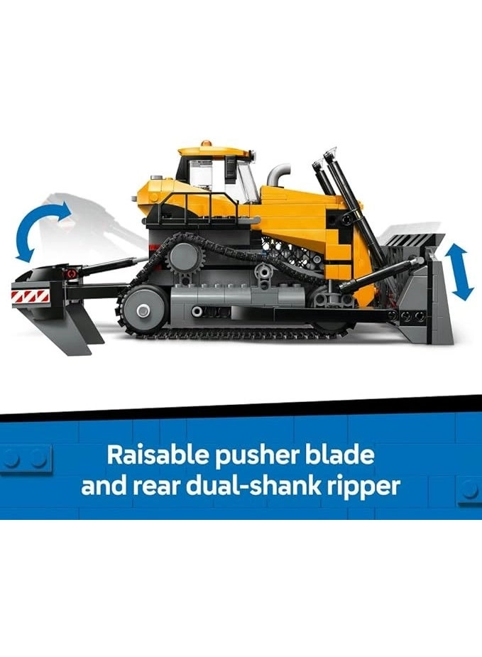 City Yellow Bulldozer (60466)