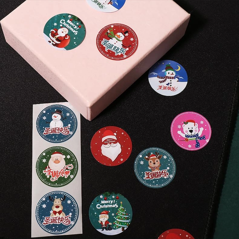 Christmas Stickers - 500pcs