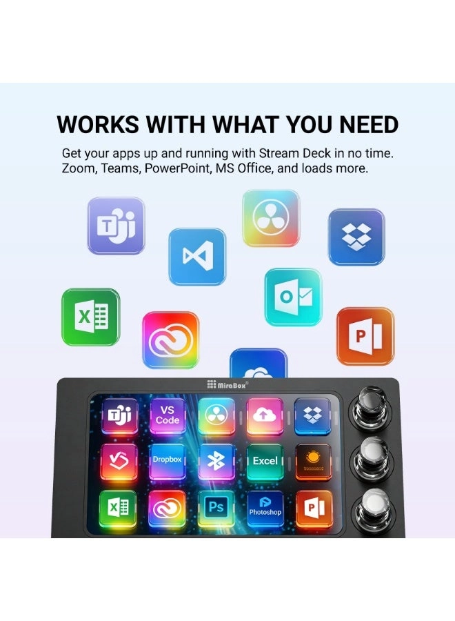M3 - StreamDeck Mini Keyboard Plug and Play