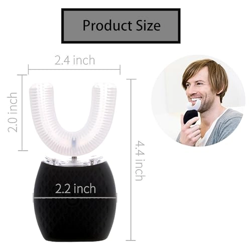 Ultrasonic Toothbrush - 30s Cleaning Wireless Charging