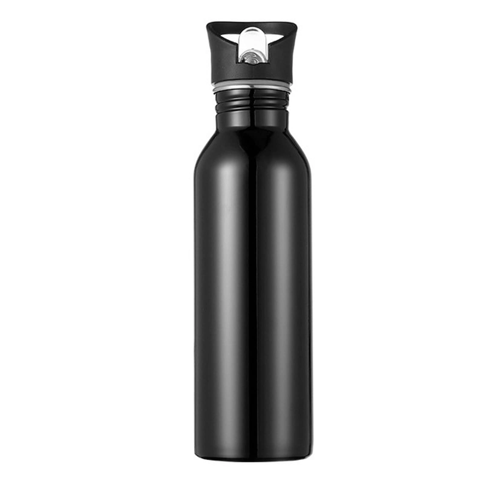 Gfvjhfhk Kettle Sports Outdoor Straw Water Bottle 750 ml