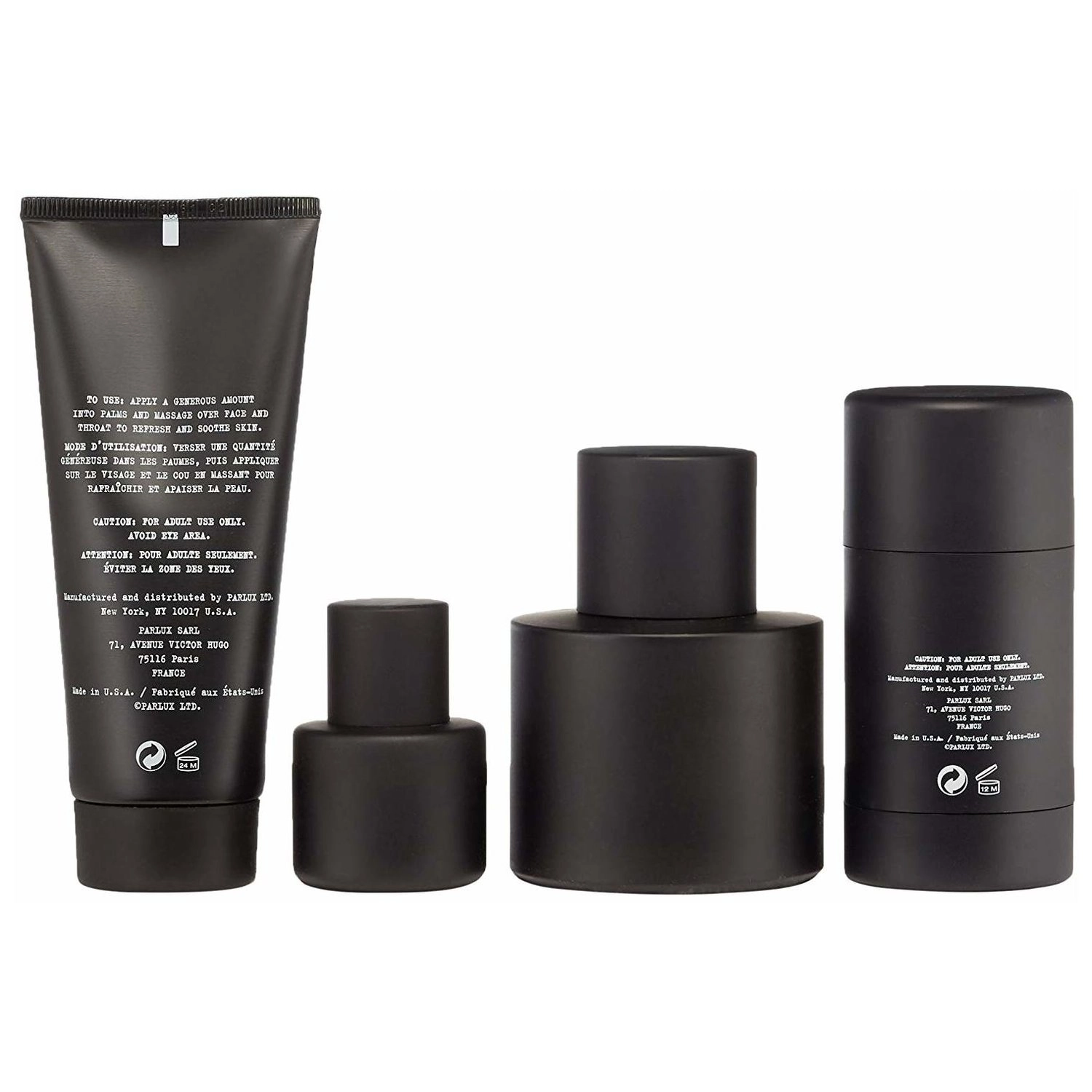 Vintage Black - 100ml 15ml EDT + After Shave Balm - 100ml + Deodorant - 75g