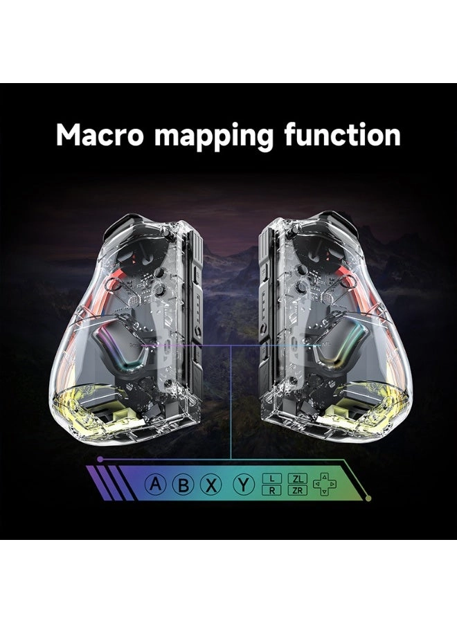 KS40 - Transparent GREY Nintendo Switch