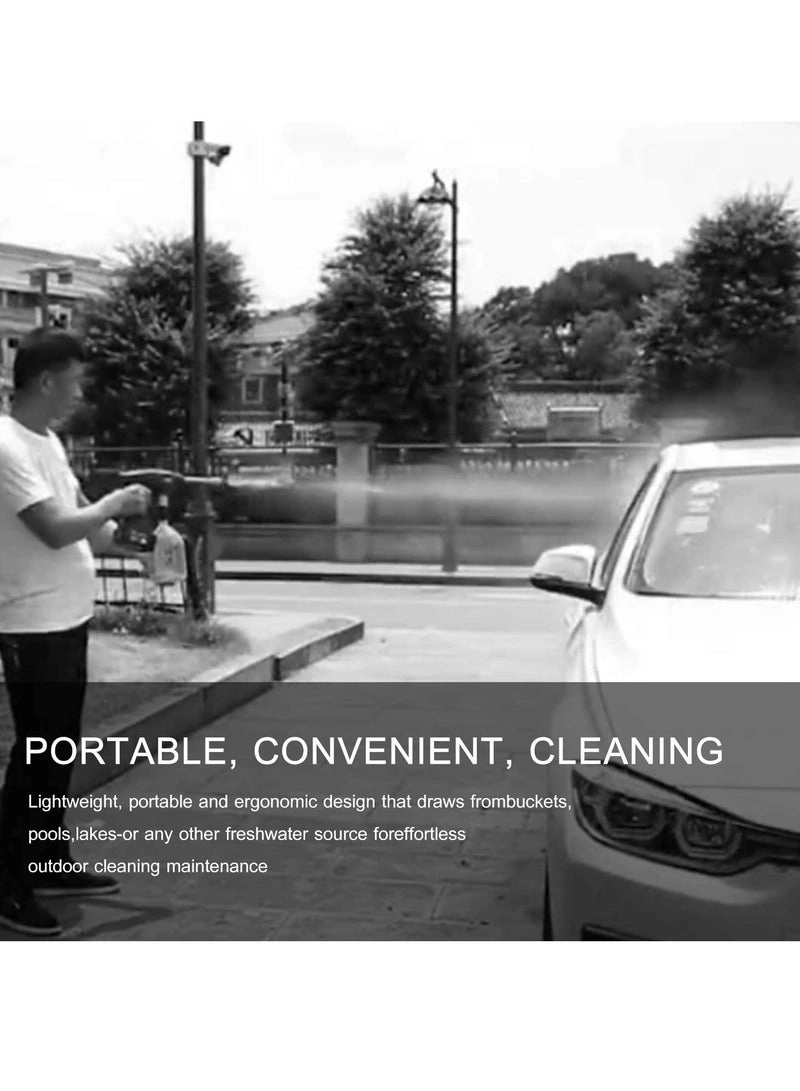 Portable Cordless Pressure Washer - 24V 5600mAh 380 PSI