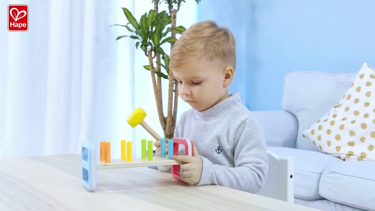 Rainbow Pounder - 12 months - 5 years 10 pieces