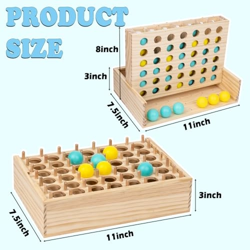 Two-in-one 4 in a Row & Bounce Ball Games