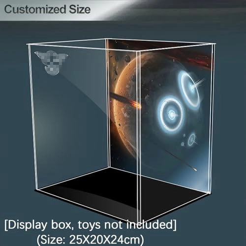 Display Case - 3MM Acrylic 25 x 20 x 24 cm Background