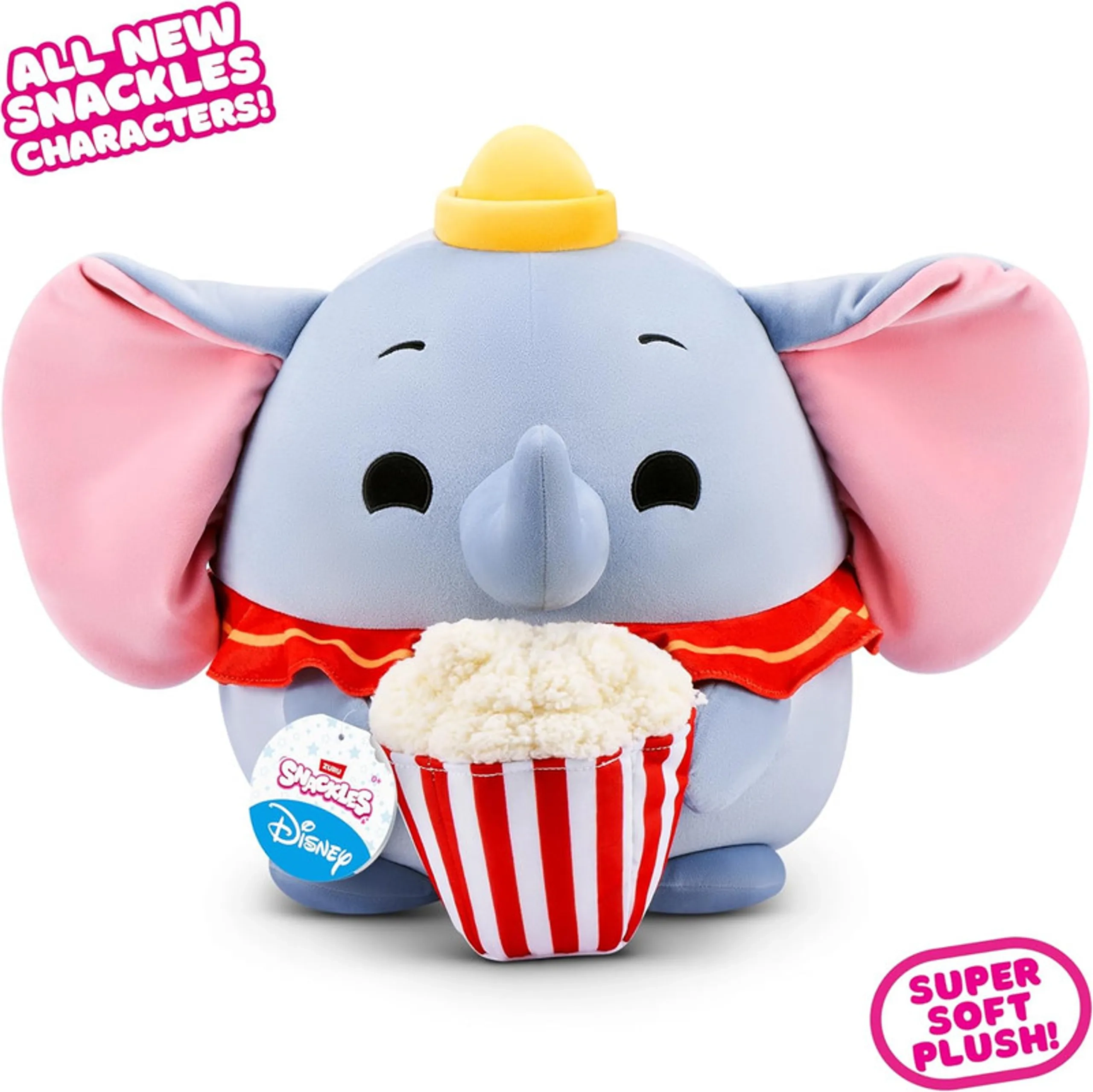 Dumbo & Popcorn - 14-Inch Plush Toy