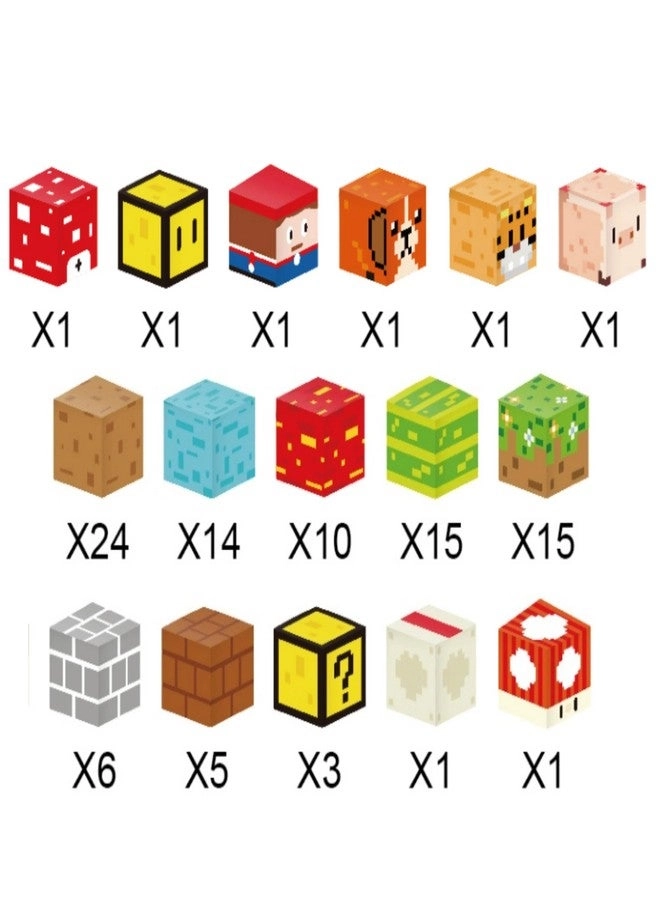 Magnetic Blocks - 100 pcs