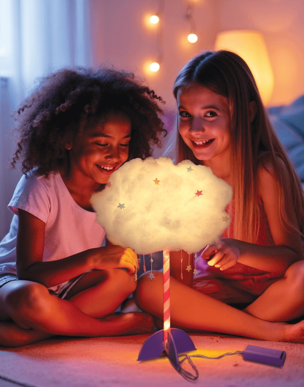 Make Your Own Fluffy Cloud Light Craft Kit - 5+ years