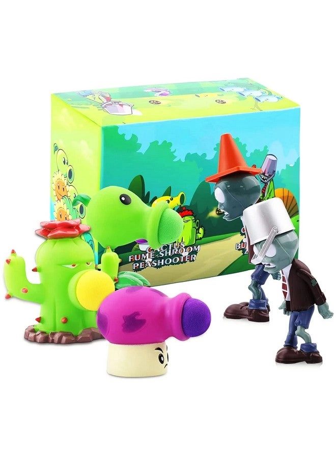 Maikerry PVZ 2 Series Toys Doll Characters 5 pcs