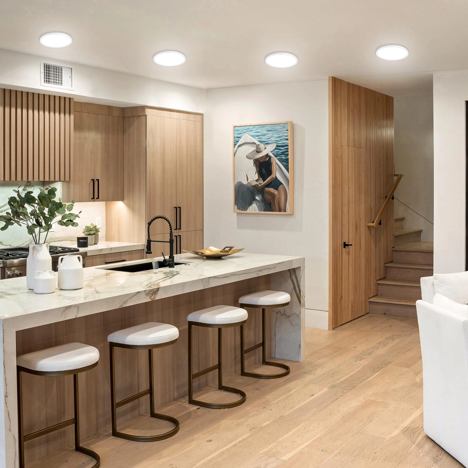 led ceiling light - 3000K/4000K/6500K Pack