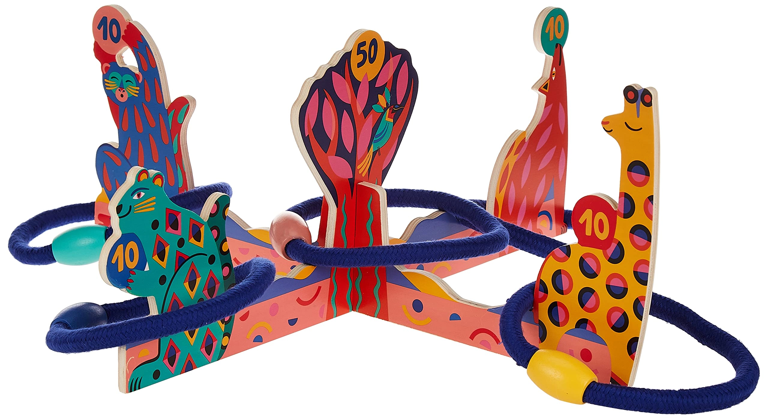 DJECO Saganillo - Multicolor Wood