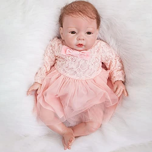 Reborn Baby Doll - 55cm 22" Vinyl Cotton Body
