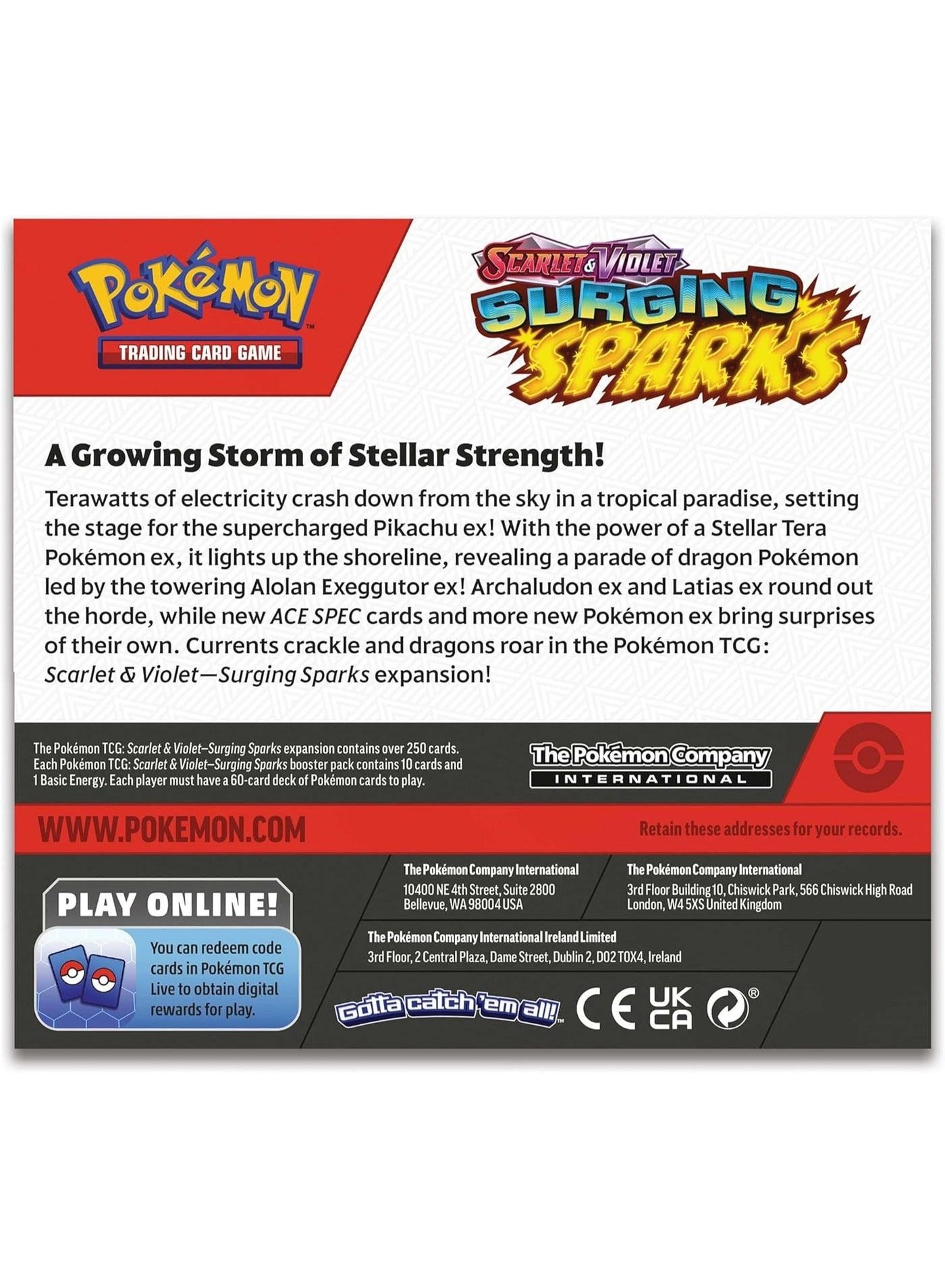 Surging Sparks - Scarlet & Violet 36 Booster Packs