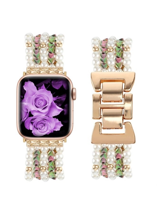 YONWORTH Pearl Beaded Band - 38mm 40mm 41mm