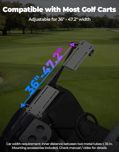 Golf Cart Sound Bar - 5.25" 800W