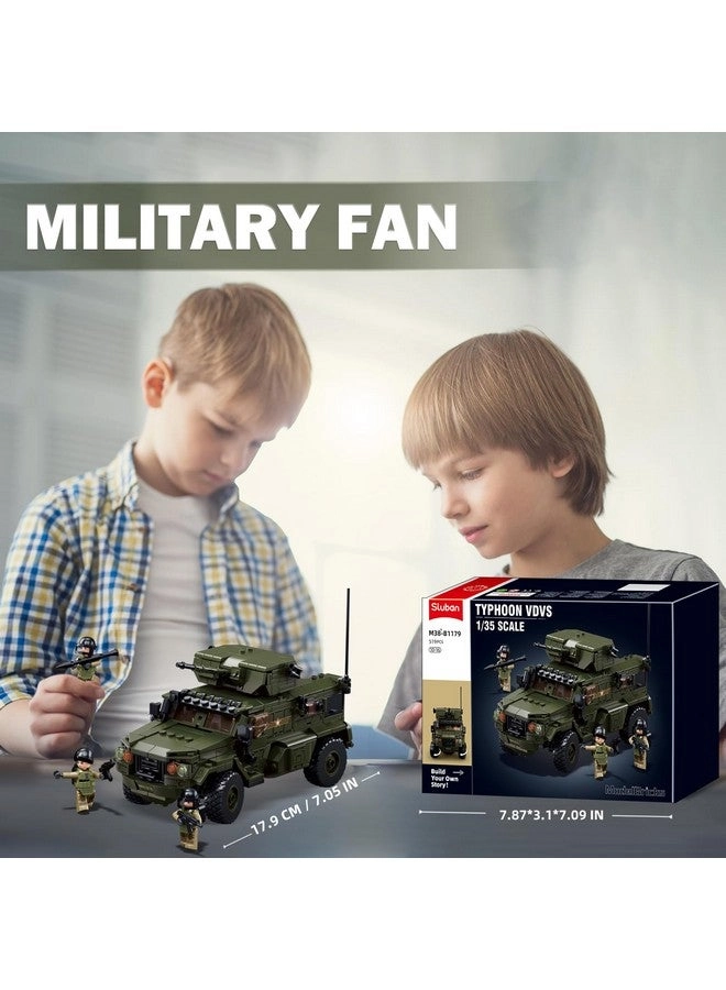 Military Vehicle Set - Military 4 pcs