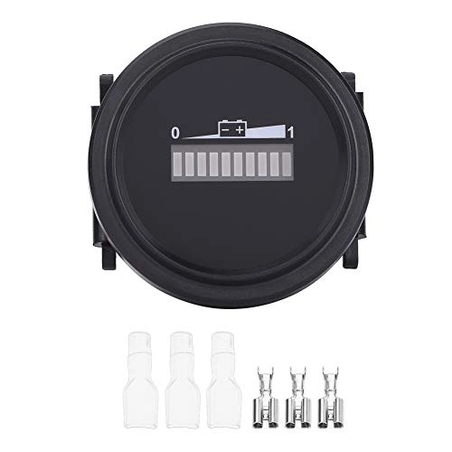 LED Digital Car Battery Indicator - 12V/24V/36V/48V/72V 20 mA