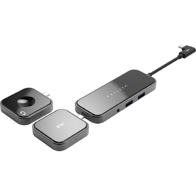 FeelTek Glass Panel Hub - USB-C 7 Port