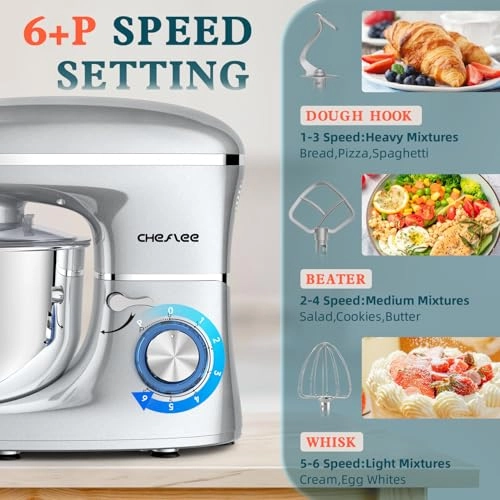 Stand Mixer - 6.5 Quarts 660 watts