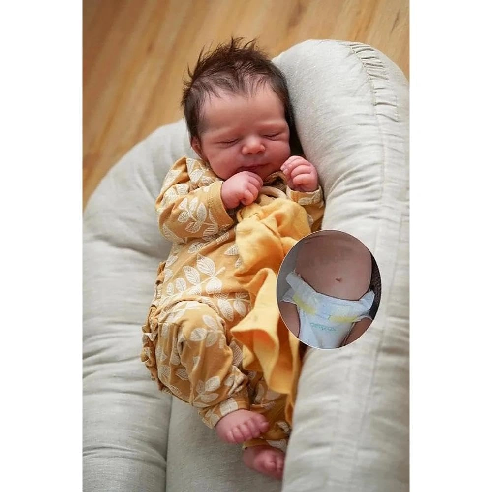 Reborn Baby Doll - 19 inch/48 cm Vinyl Female Ages 36 months+