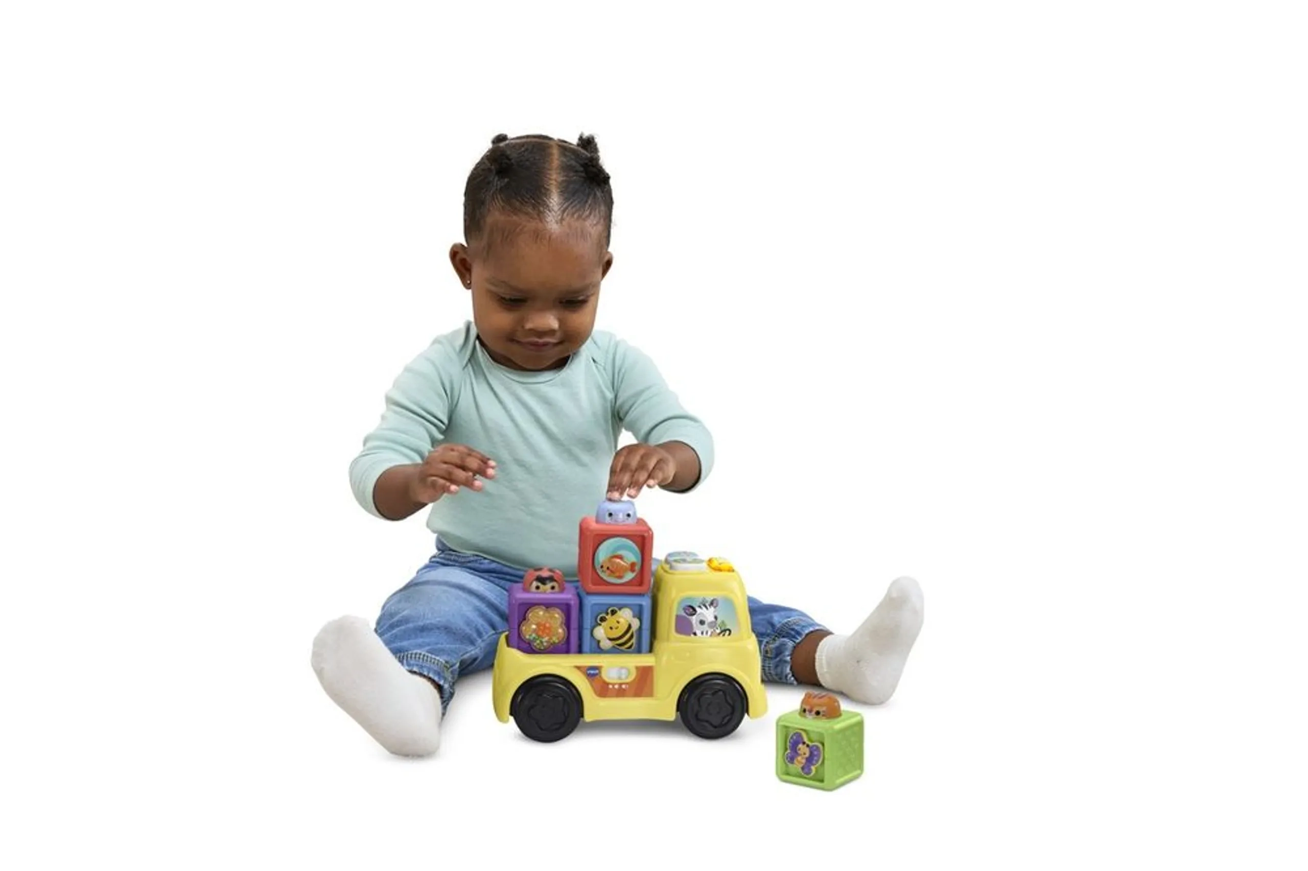Pop A Block Truck - 6 months+ 4 pieces